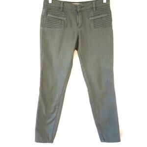 Womens Sz 27 Green Grunge Patch Pockets Daughters of the Liberation Jeans